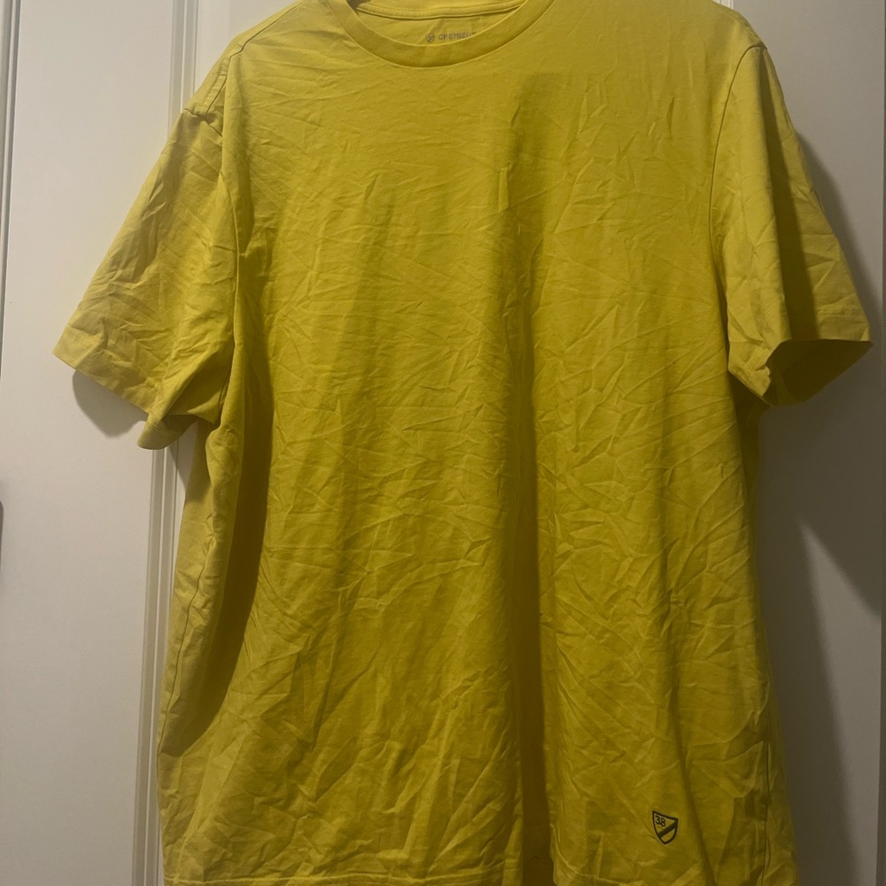 Yellow cremieux tee large